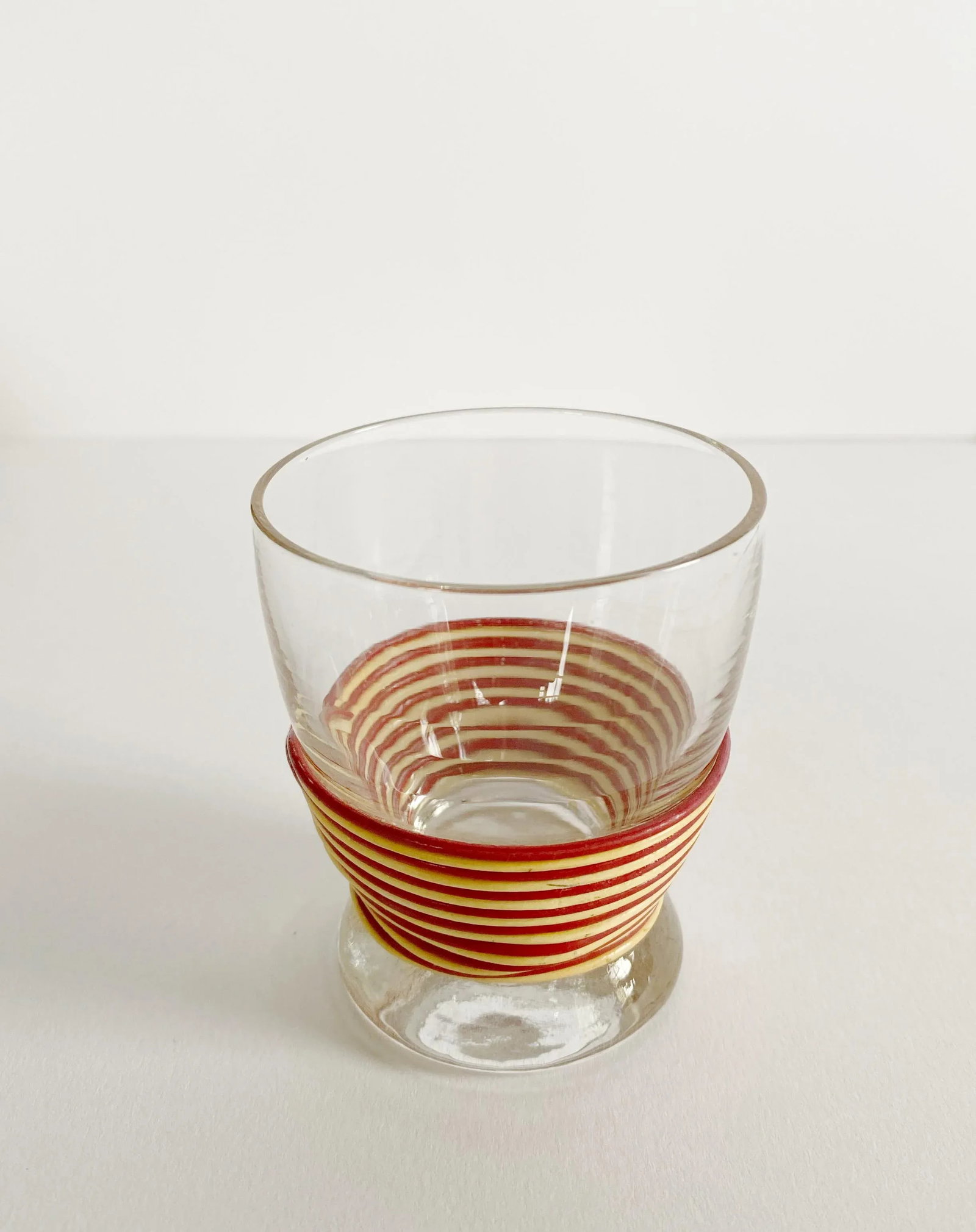 Mid-Century Wrapped Glasses and Pitcher Set - 16 Piece Set - 3