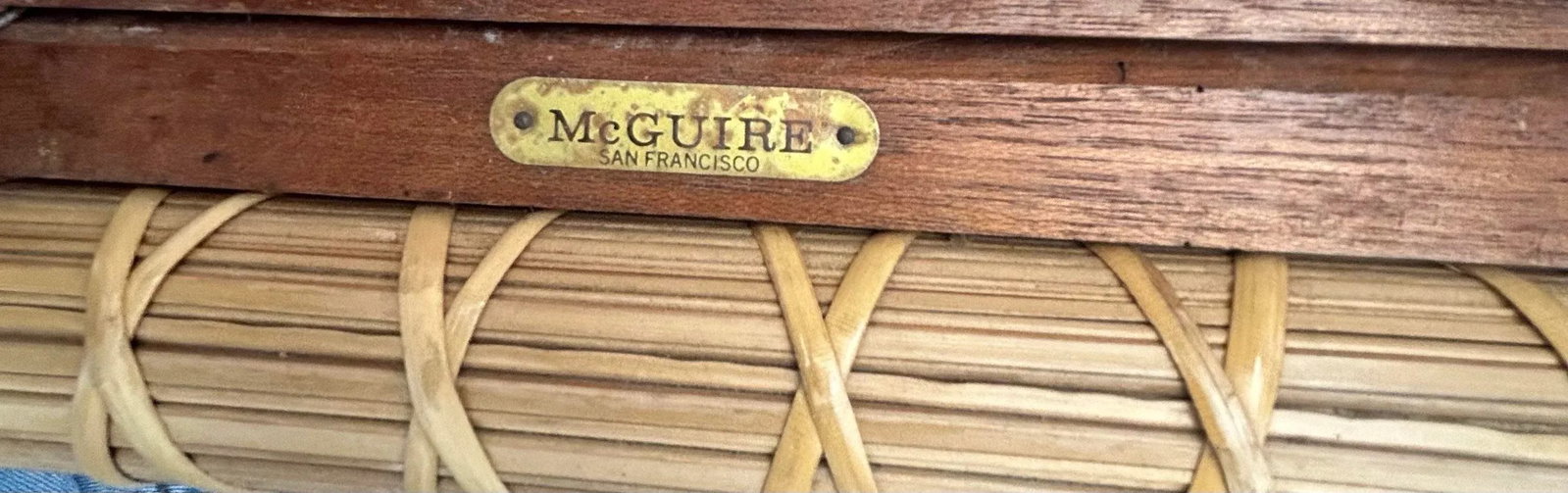 1970s McGuire San Francisco Stick Reed Lounge Chairs - Set of 2 - 12