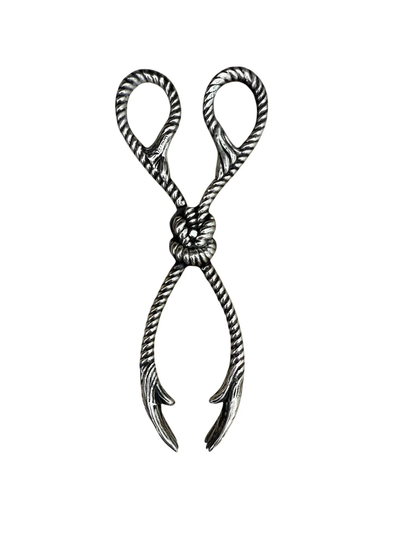 Valenti Coiled Rope Design Ice Bucket W'tongs - 9