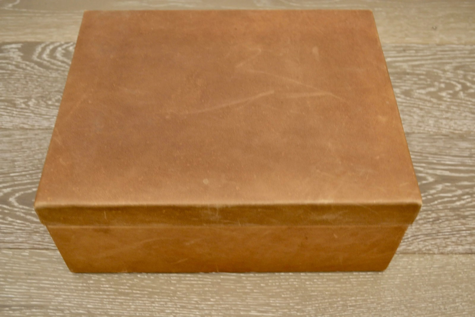 Early 21st Century Leather Boxes With Velvet Interior by Made Goods - A Set of 2 - 5
