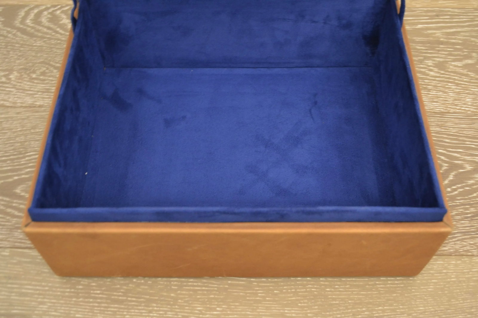 Early 21st Century Leather Boxes With Velvet Interior by Made Goods - A Set of 2 - 6