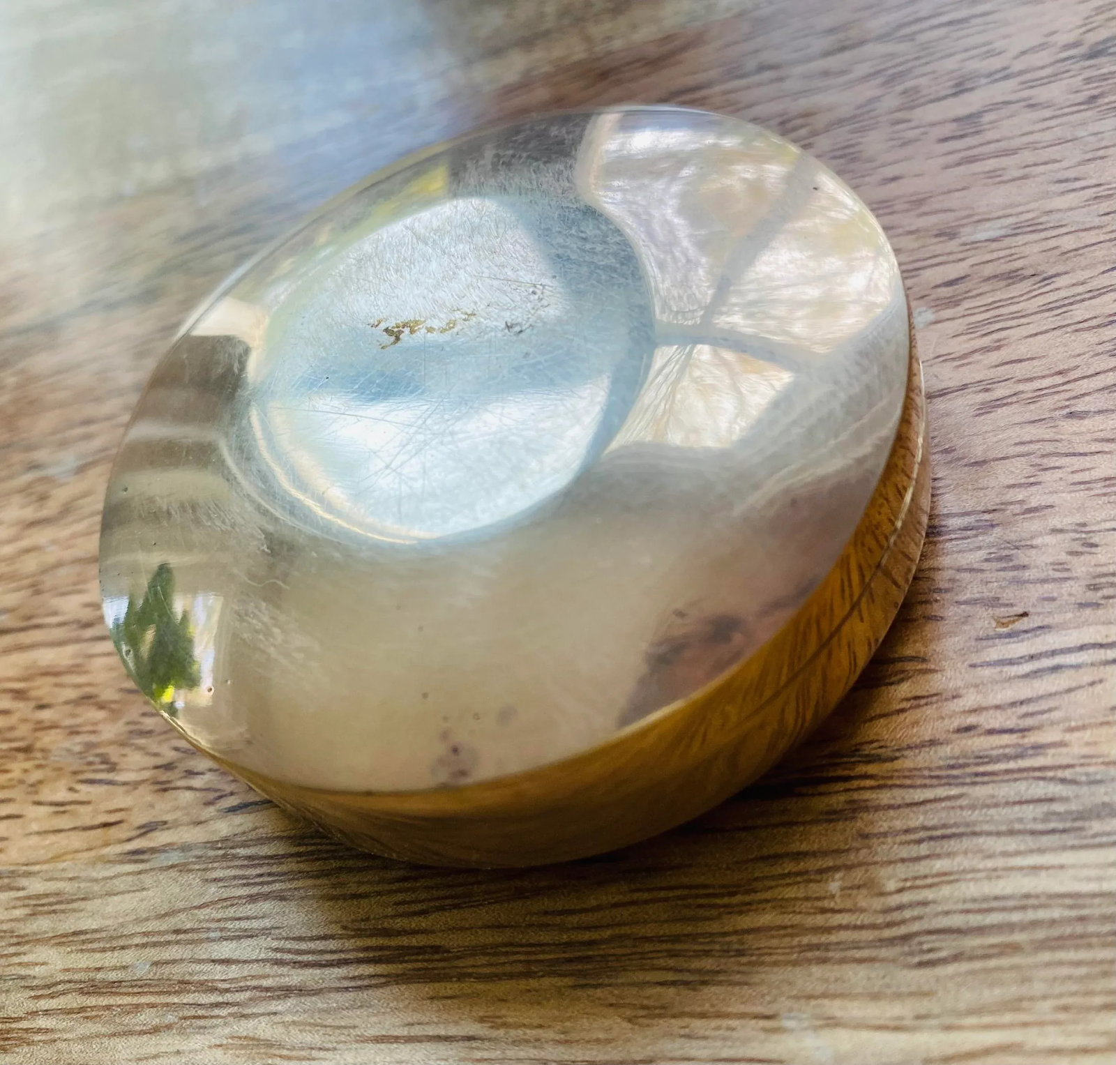 Vintage Brass Aspirin Pill Box - 5