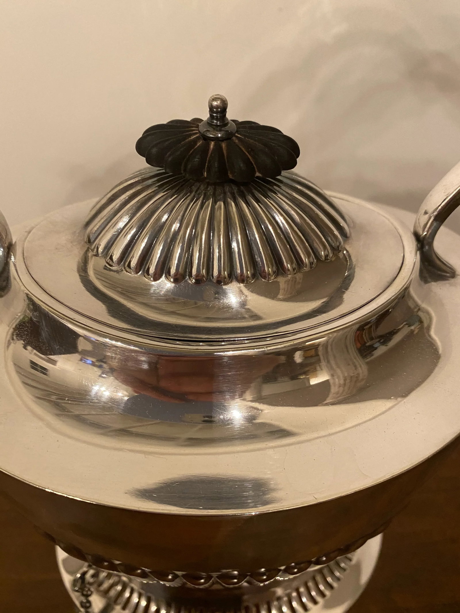 Antique Mappin and Webb Sheffield Teapot on Stand - 6