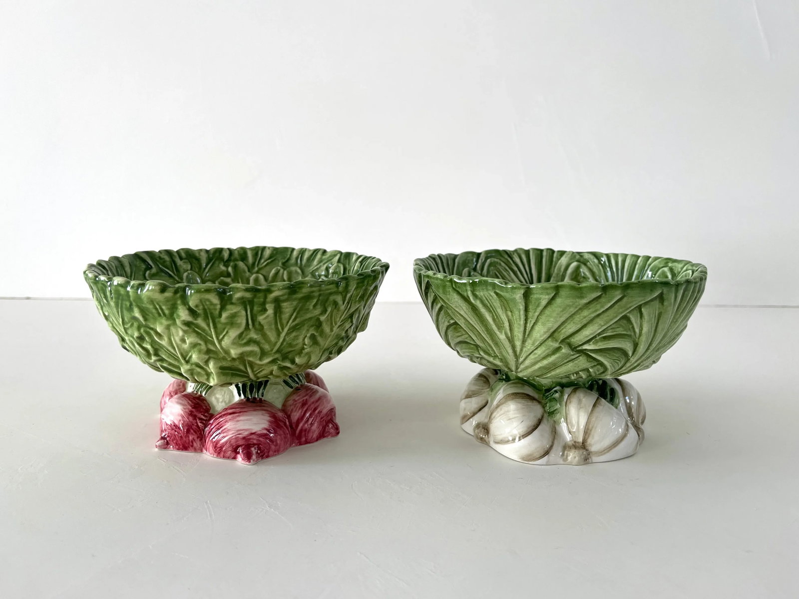 Italian Leaf Dishes - Radish and Garlic - 2