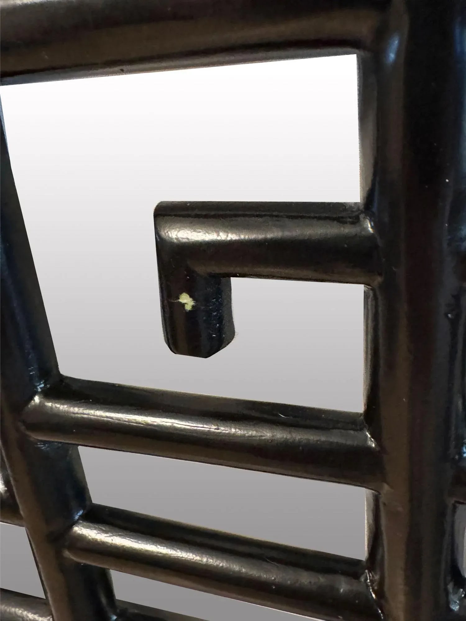 Early 21st Century, Chinoiserie-Style Black Lacquered Pagoda Wall Mirrors - A Pair - 6