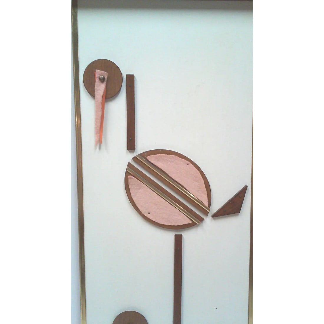 Mid-Century Flamingo Storck Ostrich Wall Art-a Pair - 7