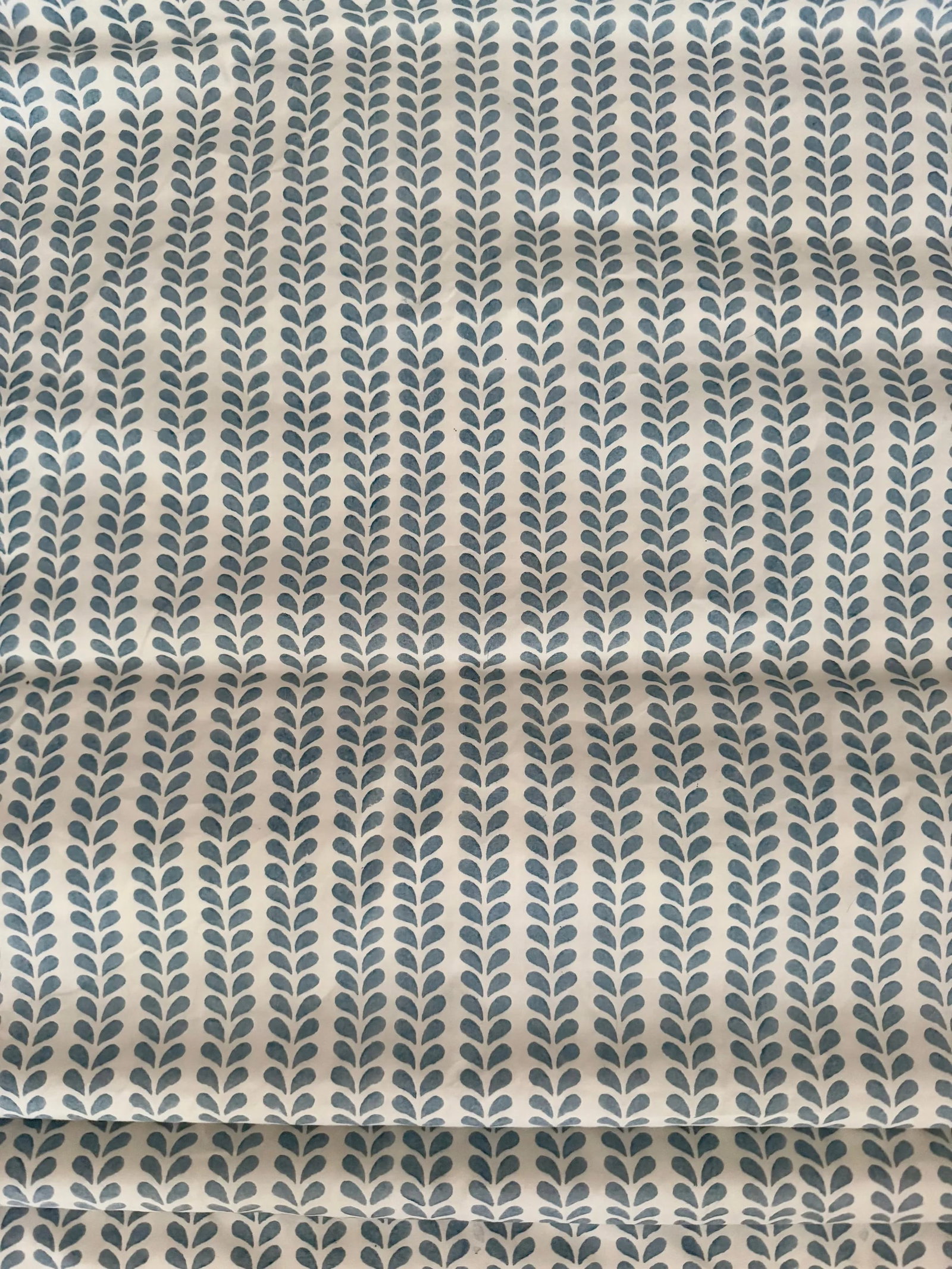 Schumacher Bindi Hand Block Print Roman Shade - 4
