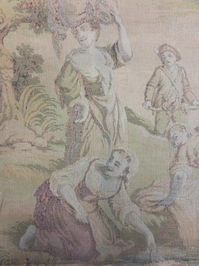 19th Century Pastoral Landscape Tapestry - 3