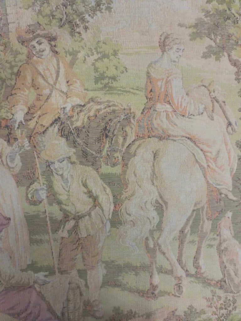 19th Century Pastoral Landscape Tapestry - 4