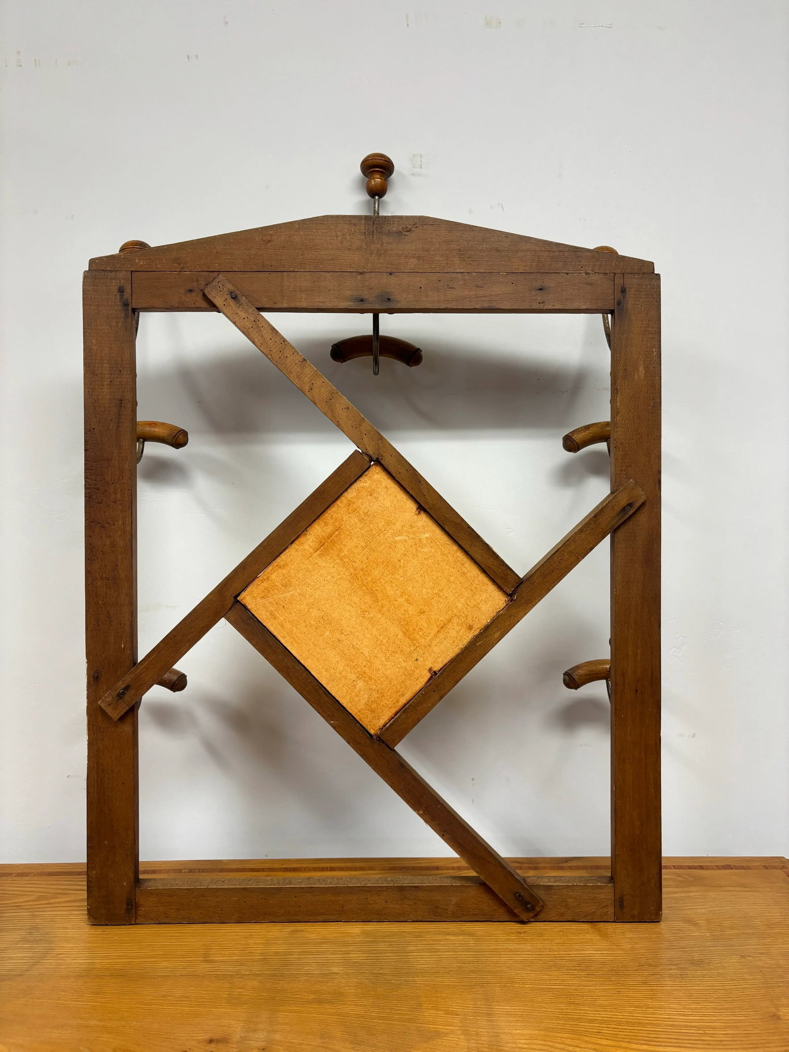 Vintage French Hat and Coat Rack - 6