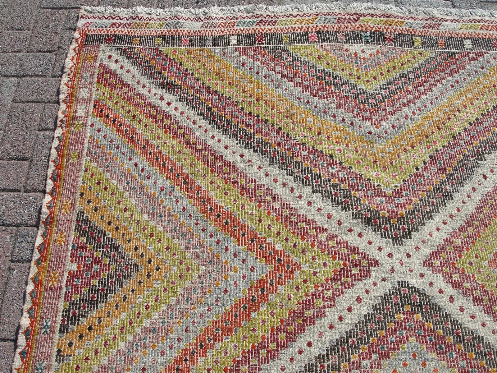 Oversized Large Area Kilim Living Room Bedroom Kitchen Rug - 5