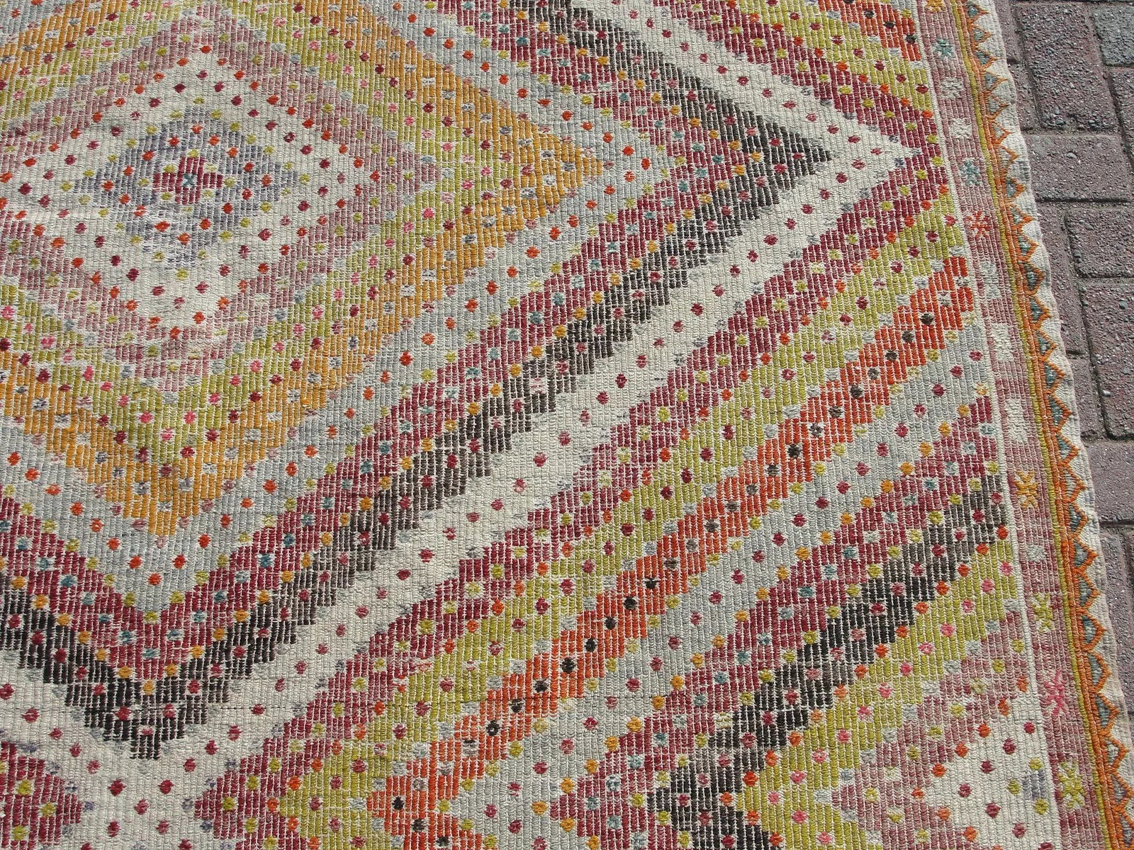 Oversized Large Area Kilim Living Room Bedroom Kitchen Rug - 6