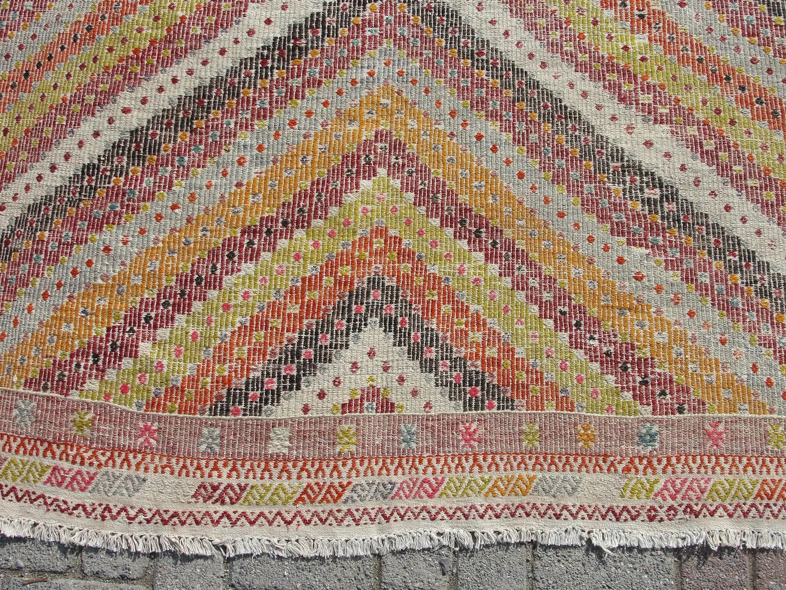 Oversized Large Area Kilim Living Room Bedroom Kitchen Rug - 7