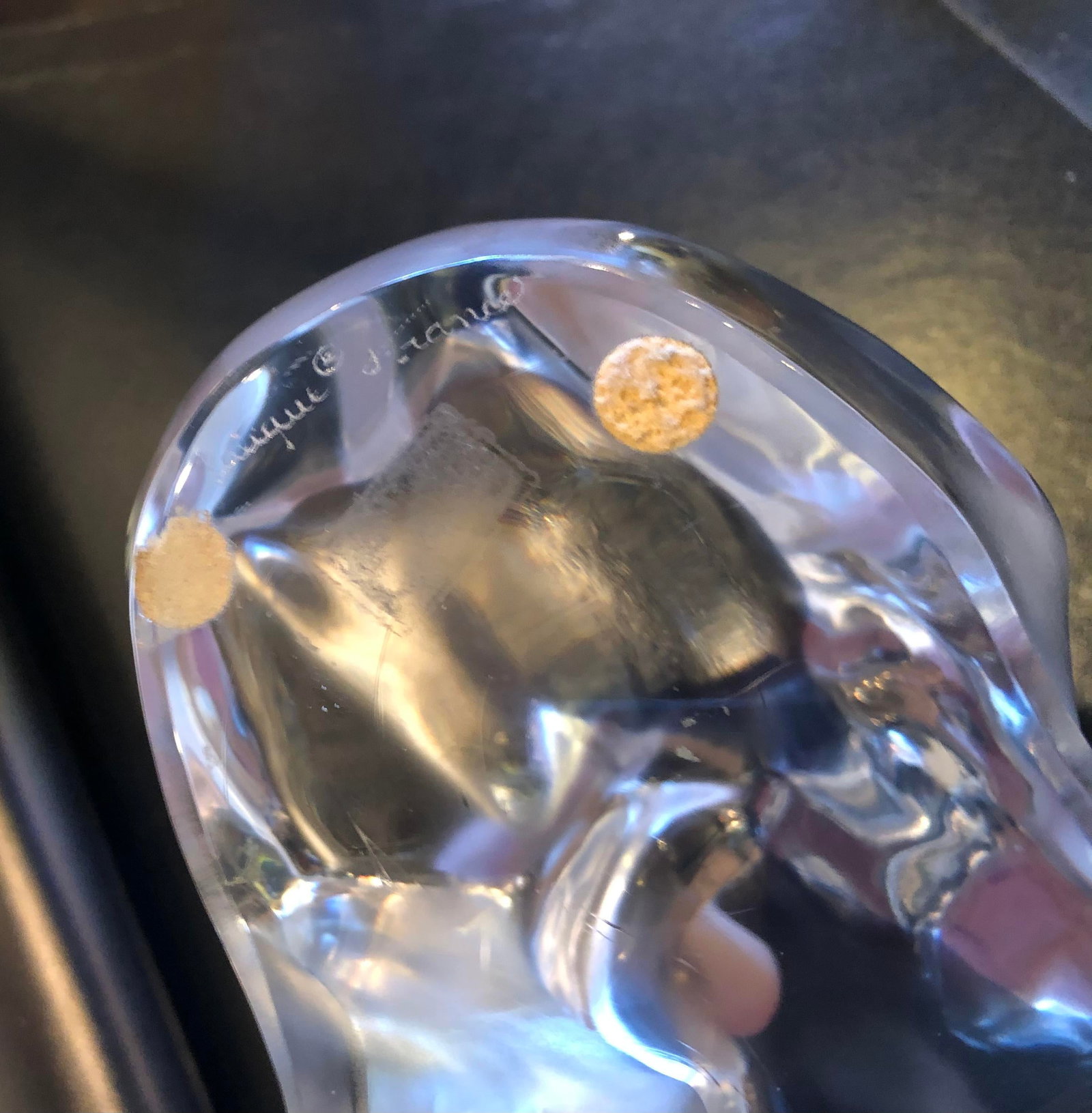 Vintage French Lalique Crystal Glass Polar Bear - 9