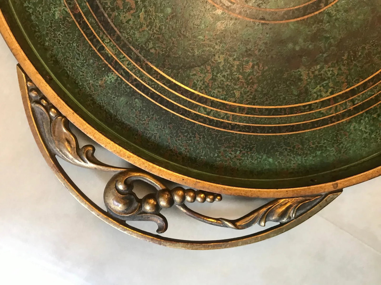 C. 1930s Carl Sorensen Charger Tray - 2