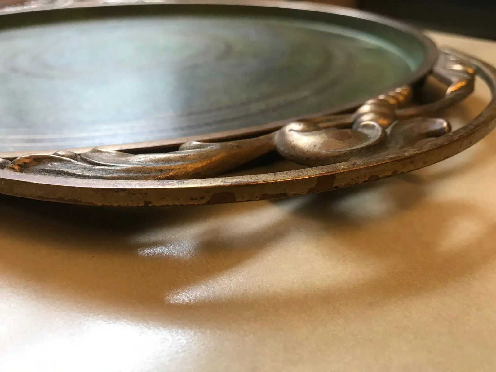 C. 1930s Carl Sorensen Charger Tray - 4