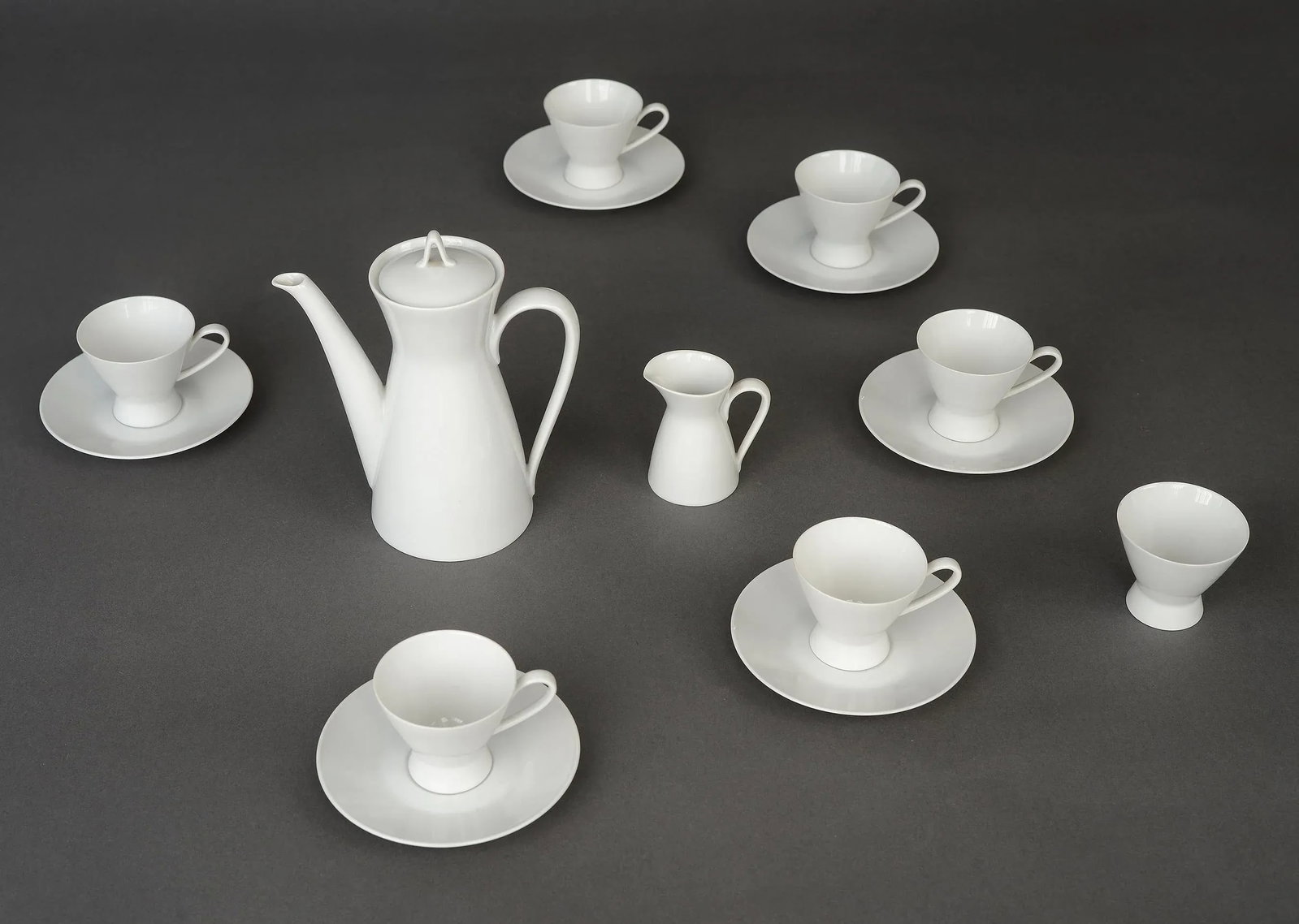 Mid Century Modern Rosenthal Continental Tea Set - 16 Pieces - 10