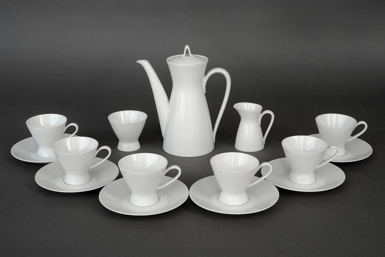Mid Century Modern Rosenthal Continental Tea Set - 16 Pieces - 11