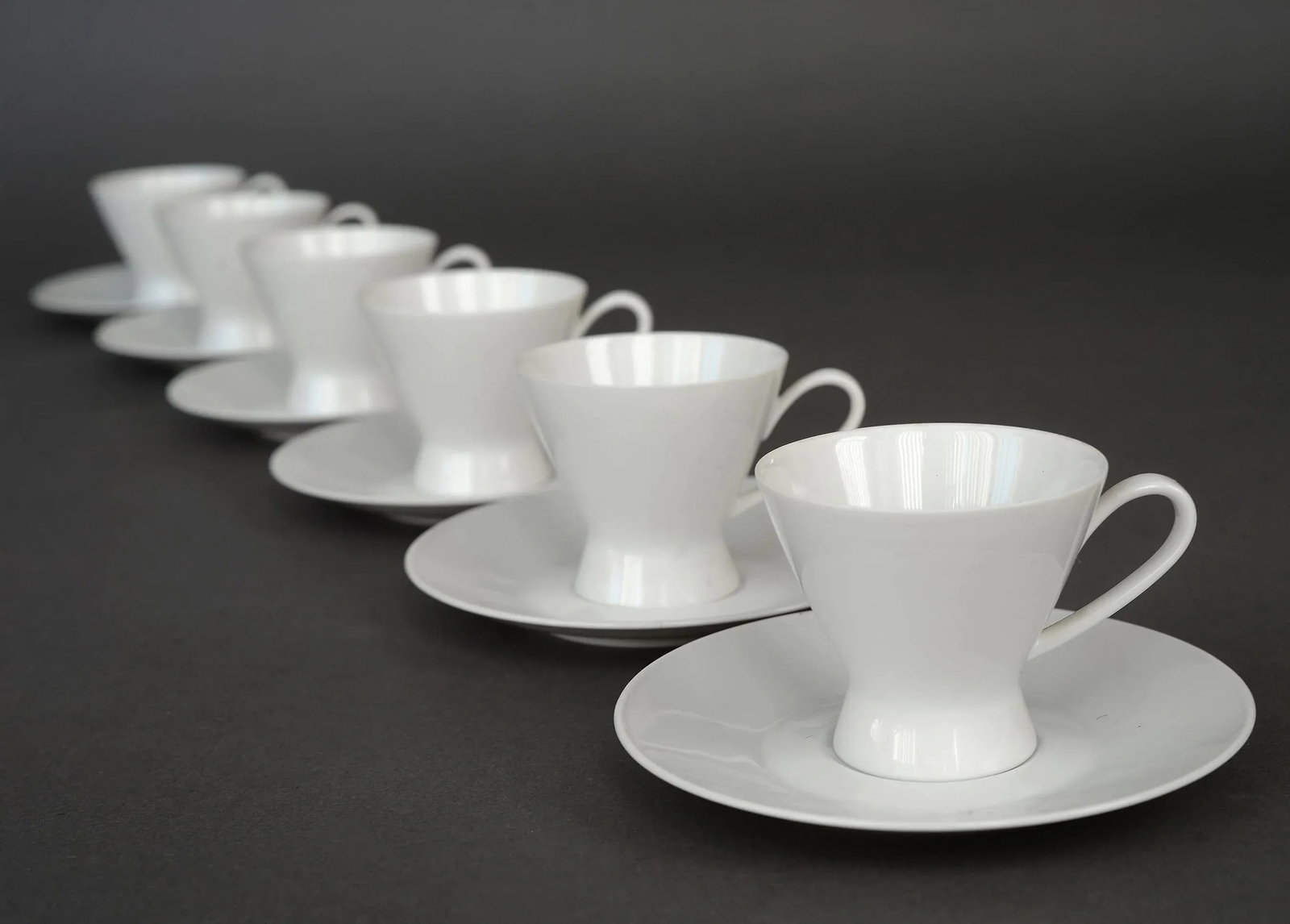 Mid Century Modern Rosenthal Continental Tea Set - 16 Pieces - 6