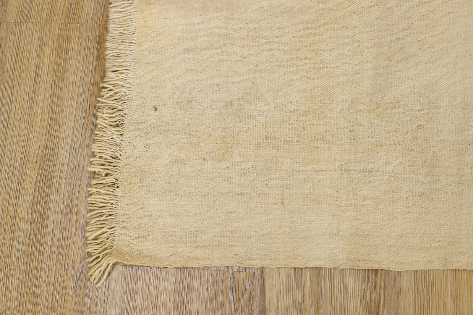 1970s Scandinavian Cream Ethnic Kilim Rug - 8