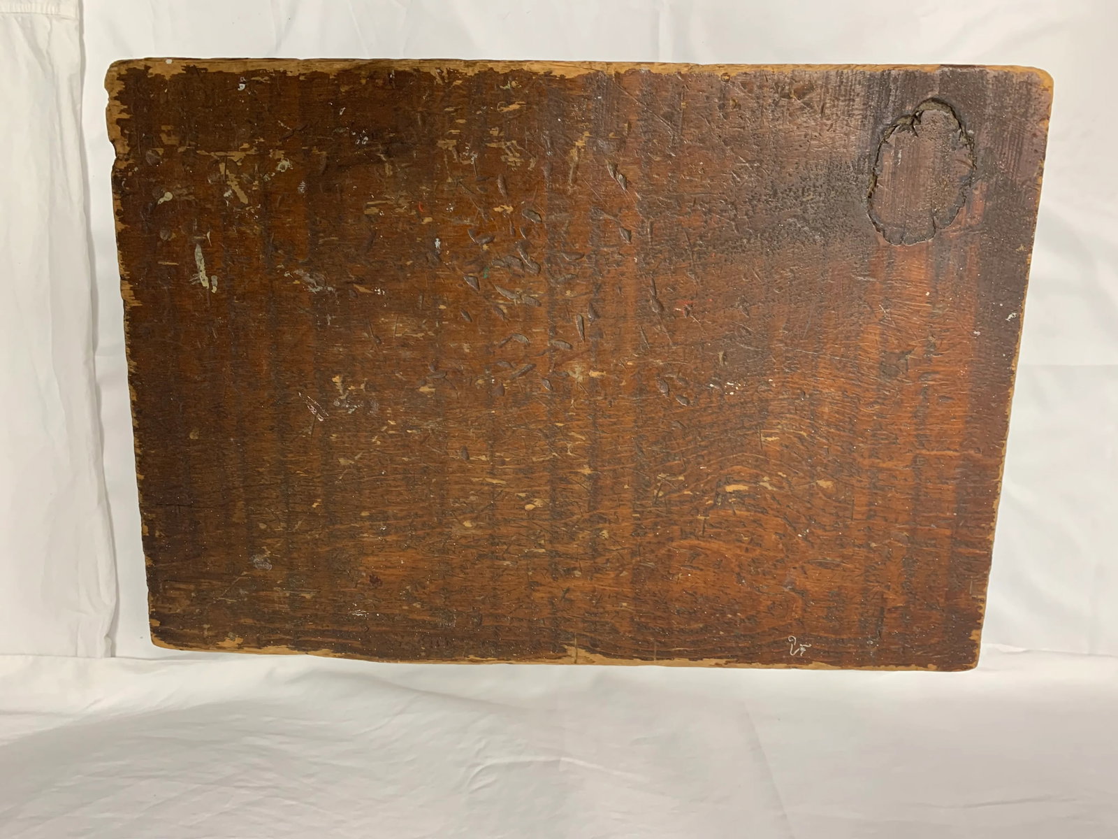 1940s Primitive Wooden Stool/Plant Stand - 9