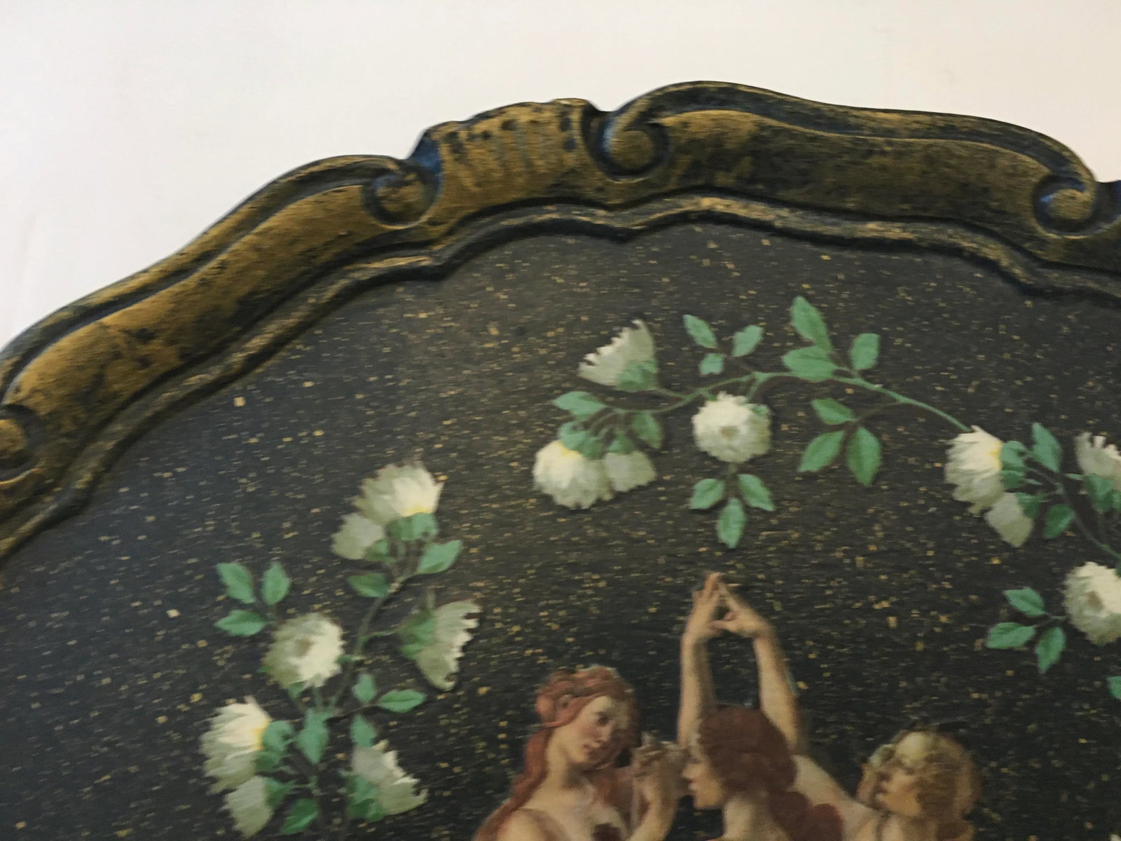1980s Decoupage of the Three Graces - 6