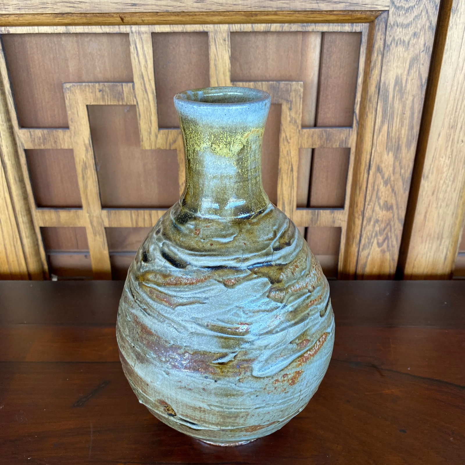 Vintage 1960s Studio Pottery Vase - 2