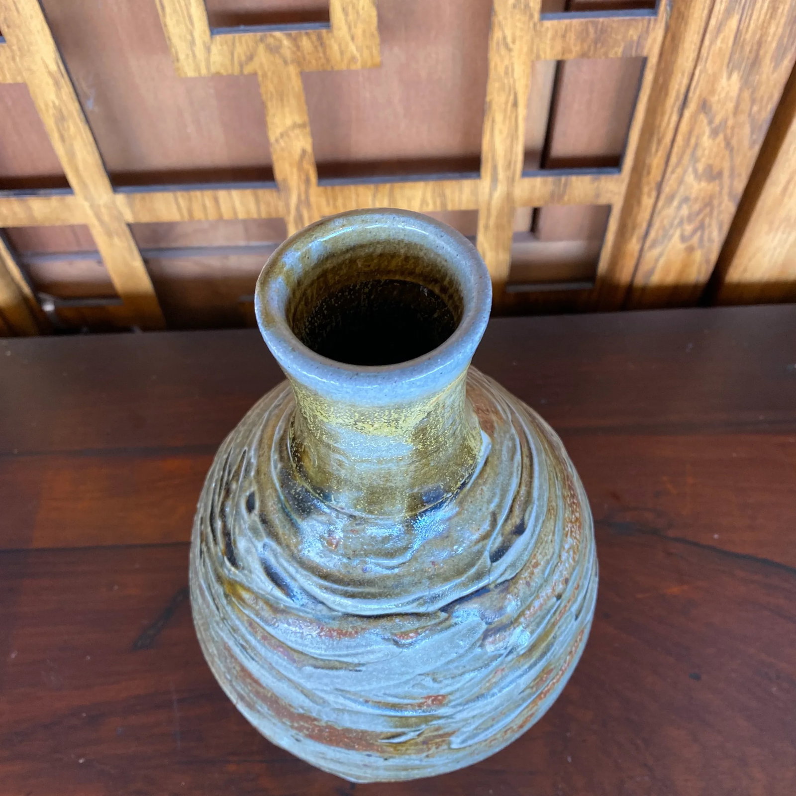 Vintage 1960s Studio Pottery Vase - 3