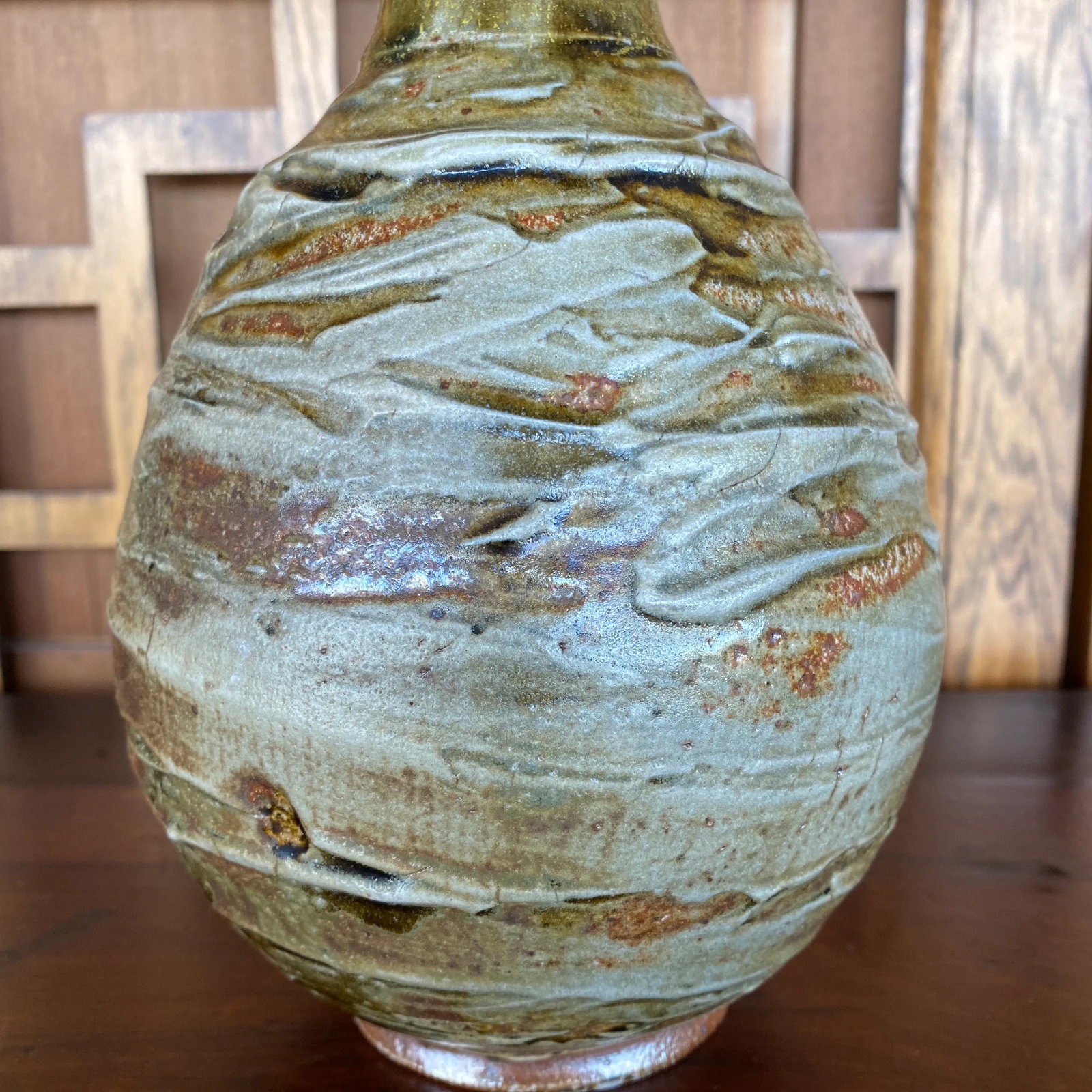 Vintage 1960s Studio Pottery Vase - 4