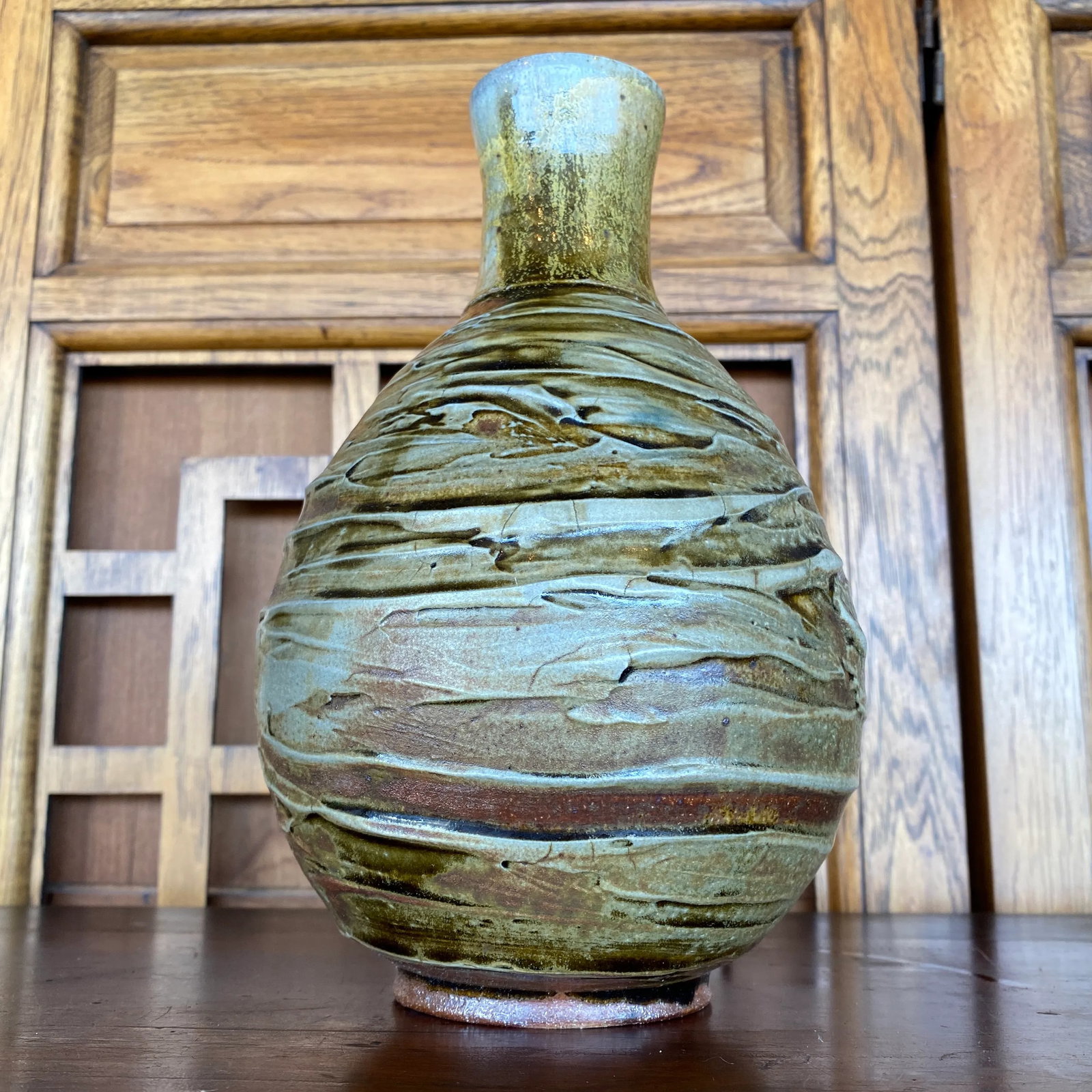 Vintage 1960s Studio Pottery Vase - 5