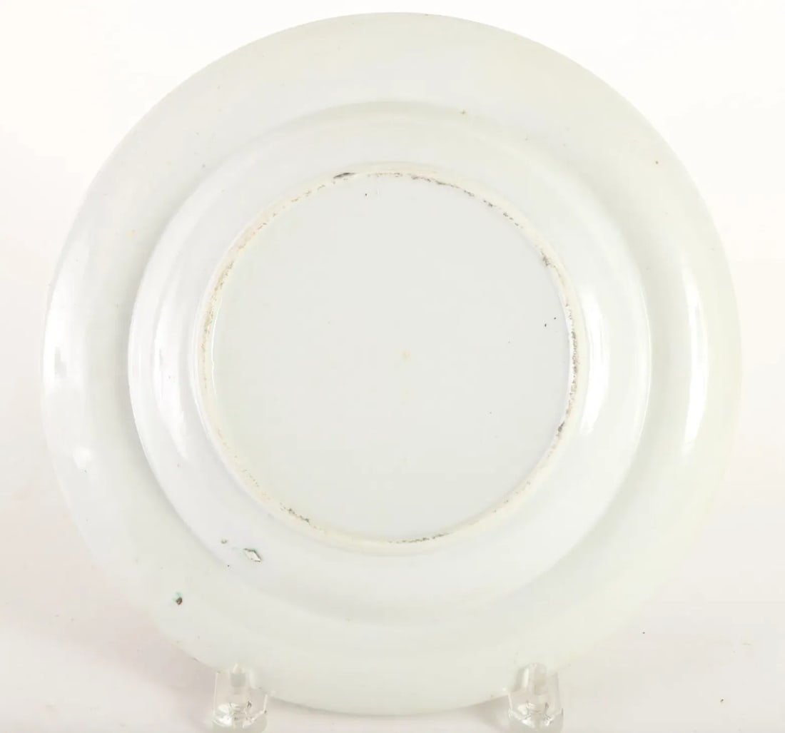 Mid 19th Century Rose Medallion Dished Plate - 2