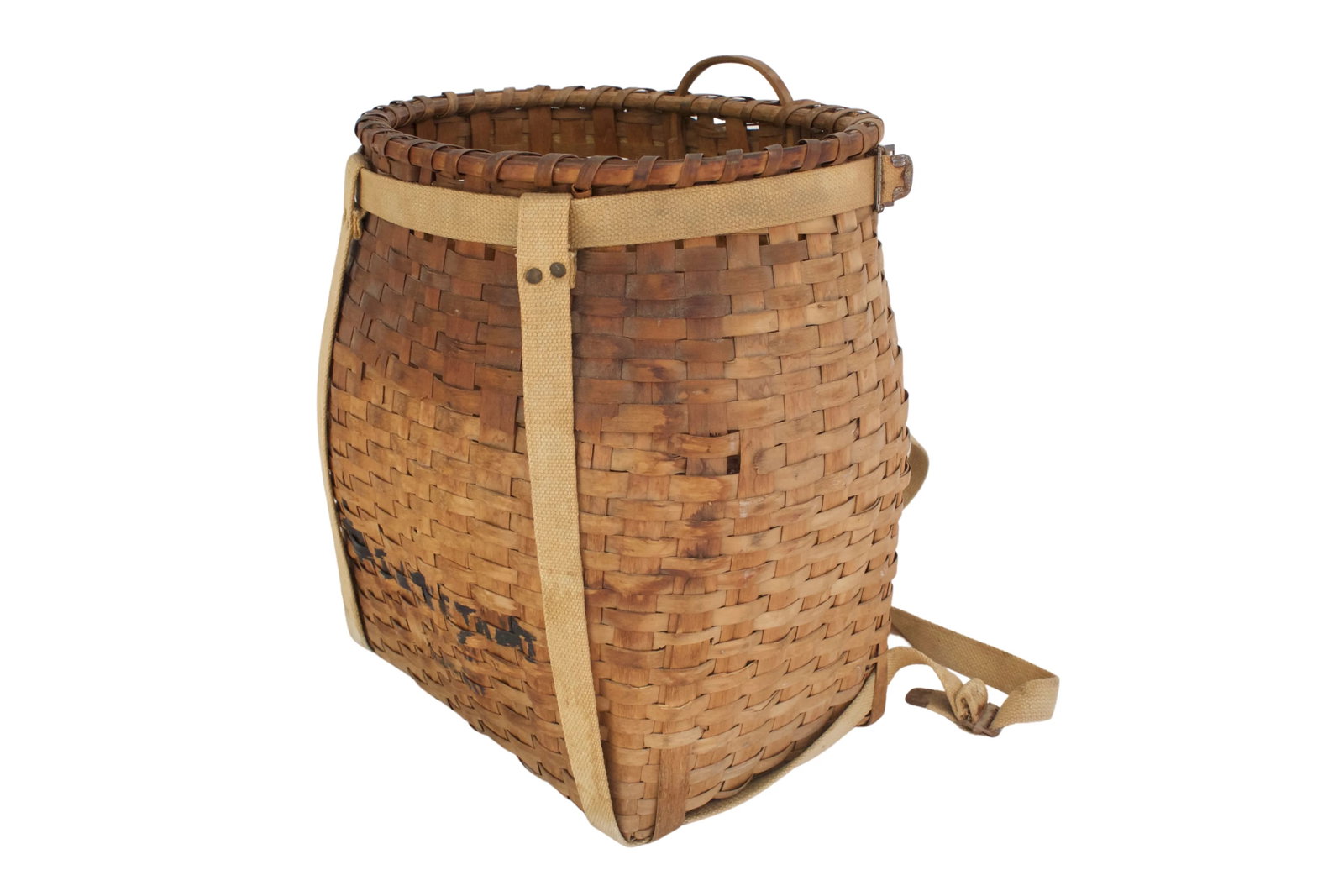 Early 20th-C. Adirondack Trapper Basket - 3