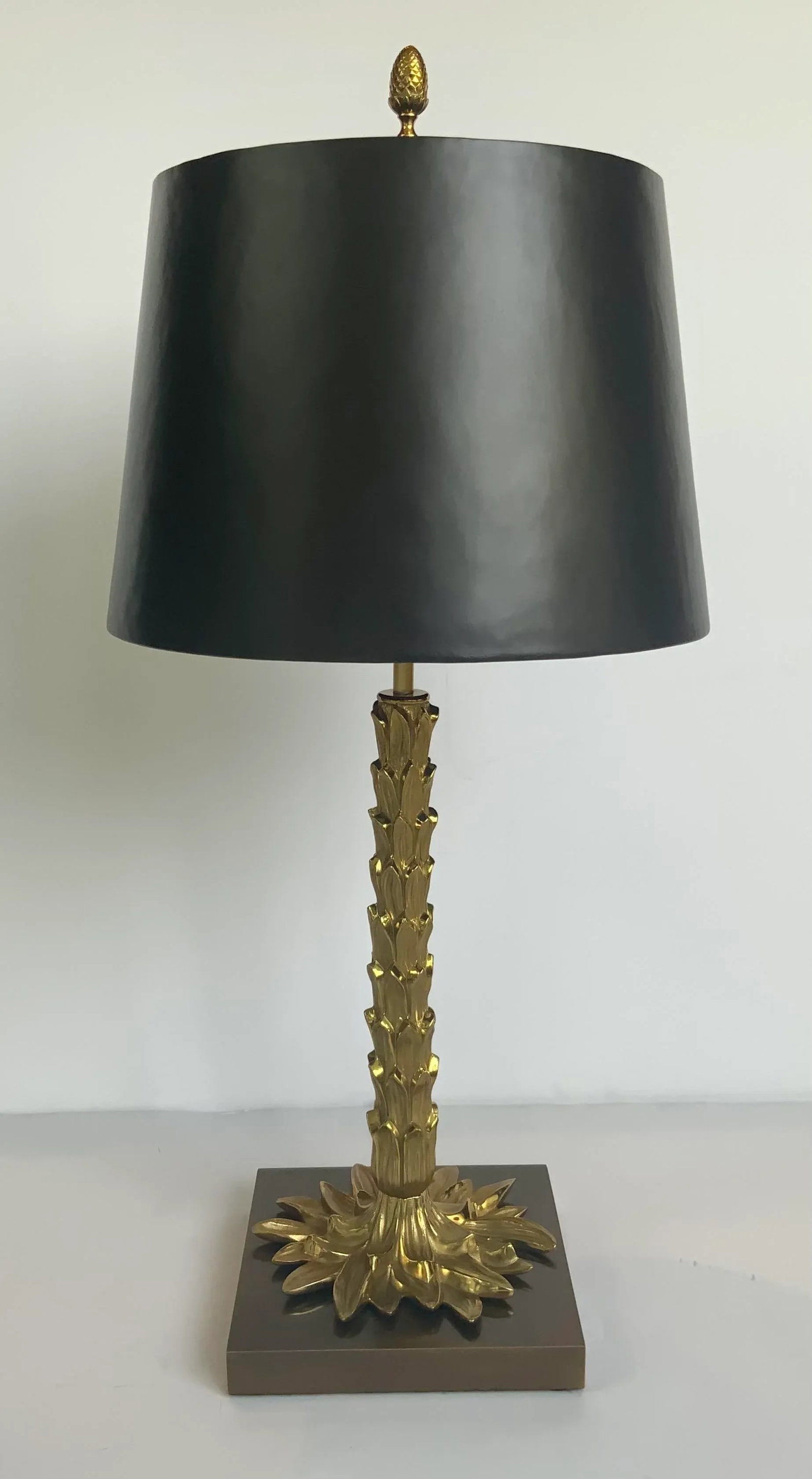 Baker Modern Organic Brass Finished Table Lamp - 7