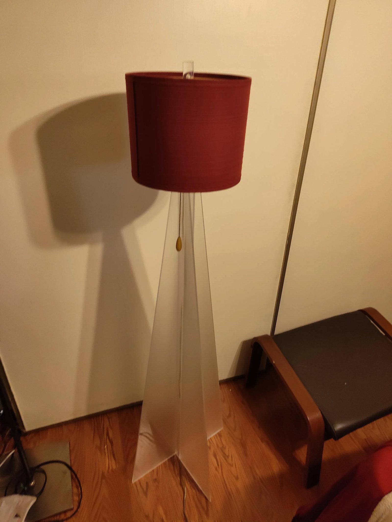 Special Custom Made Lucite Floor Lamp - 2