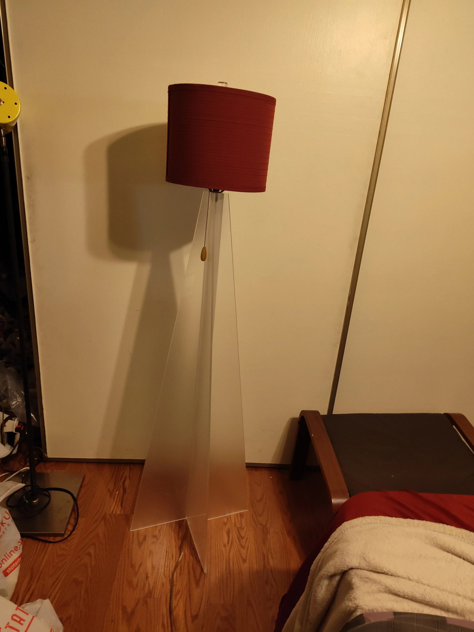 Special Custom Made Lucite Floor Lamp - 3