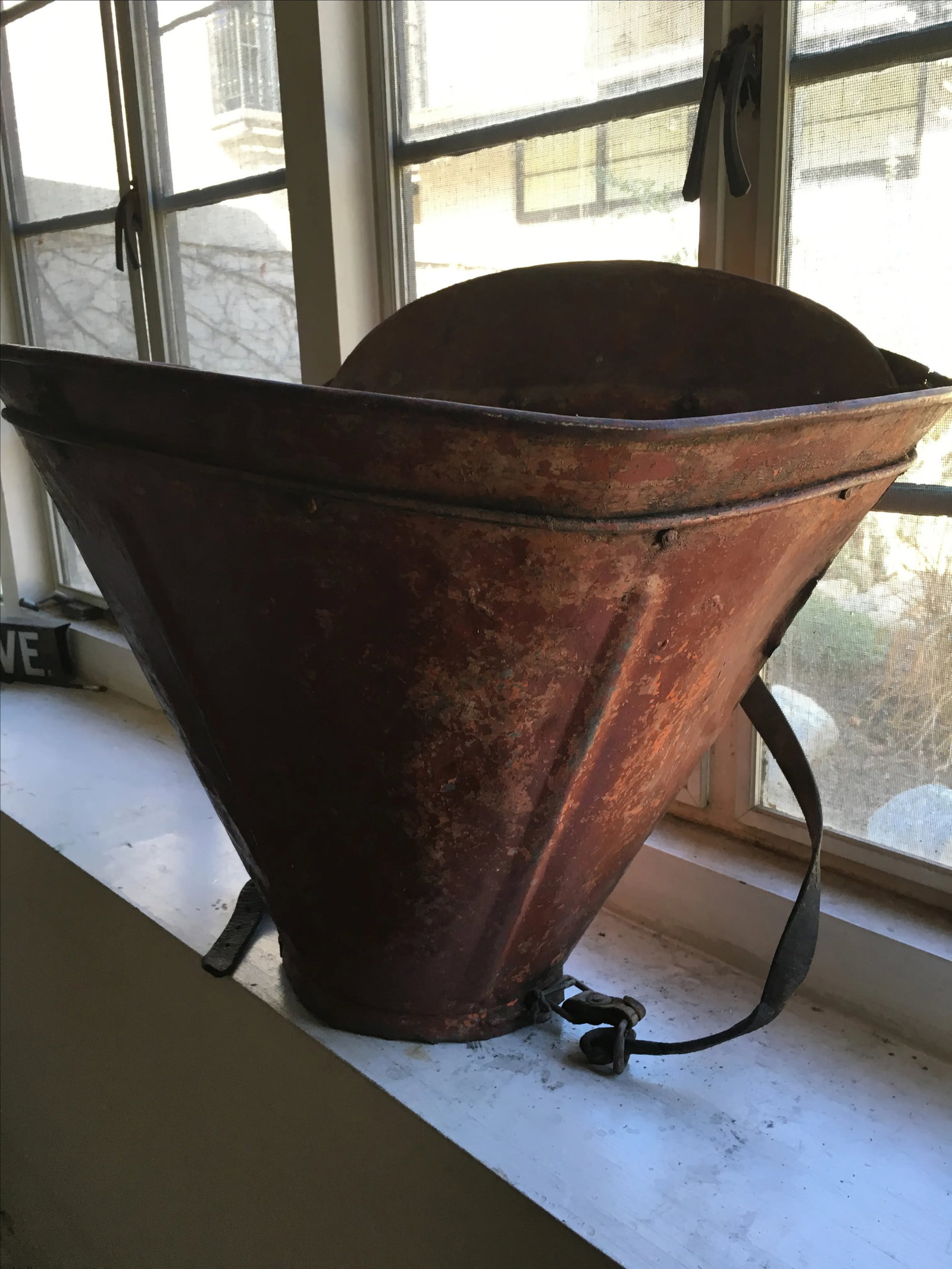 French Grape Harvesting Hod Basket - 2