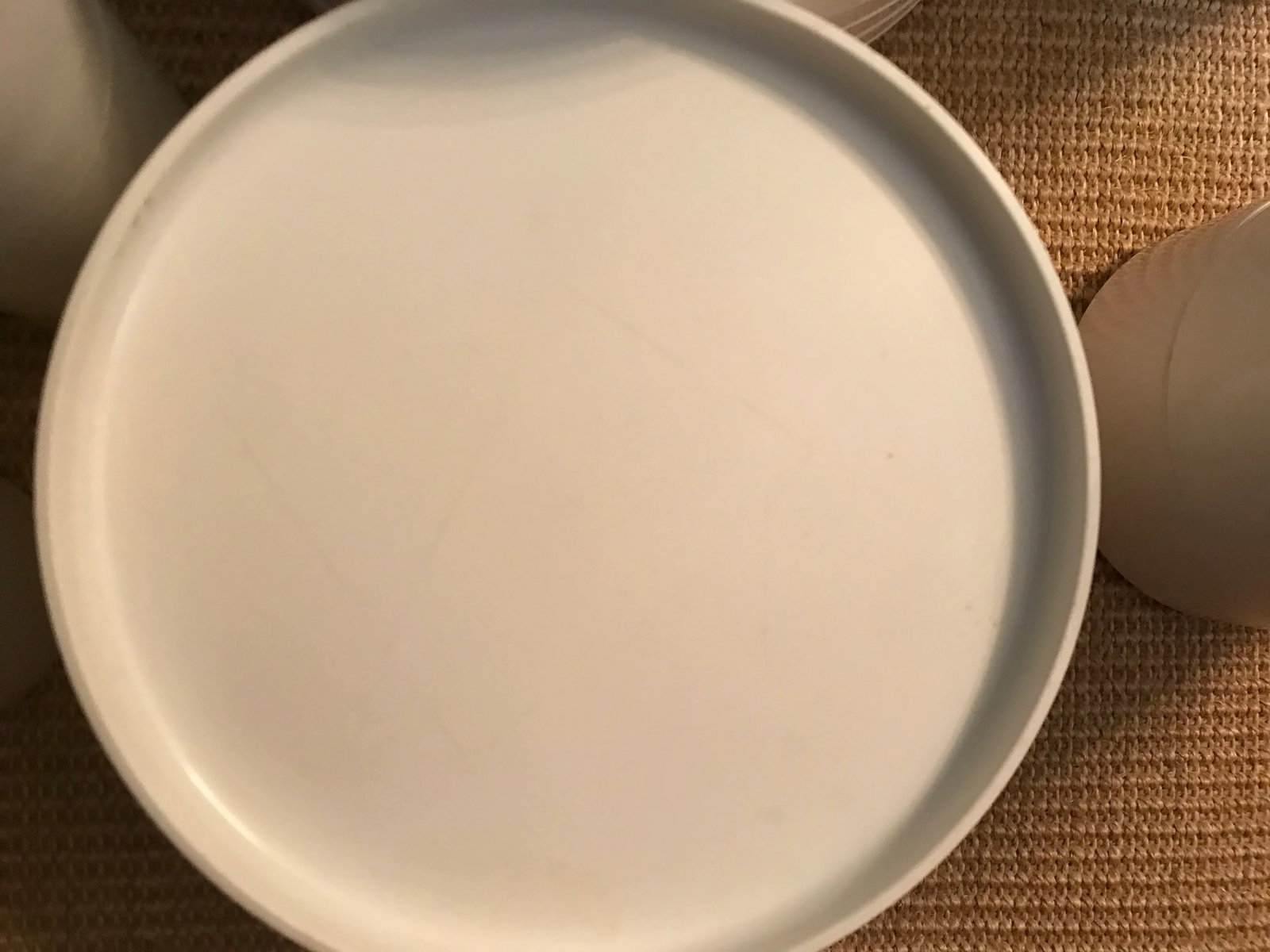 1960s Heller Massimo Vignelli White Melamine Dinnerware Set- 36 Pieces - 8