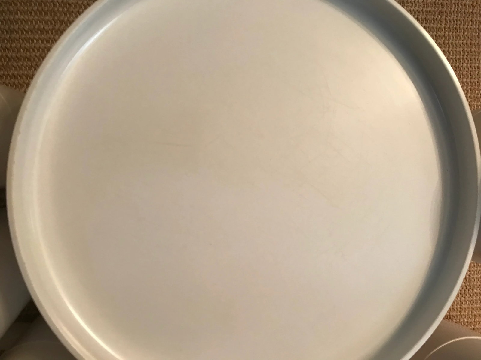 1960s Heller Massimo Vignelli White Melamine Dinnerware Set- 36 Pieces - 9