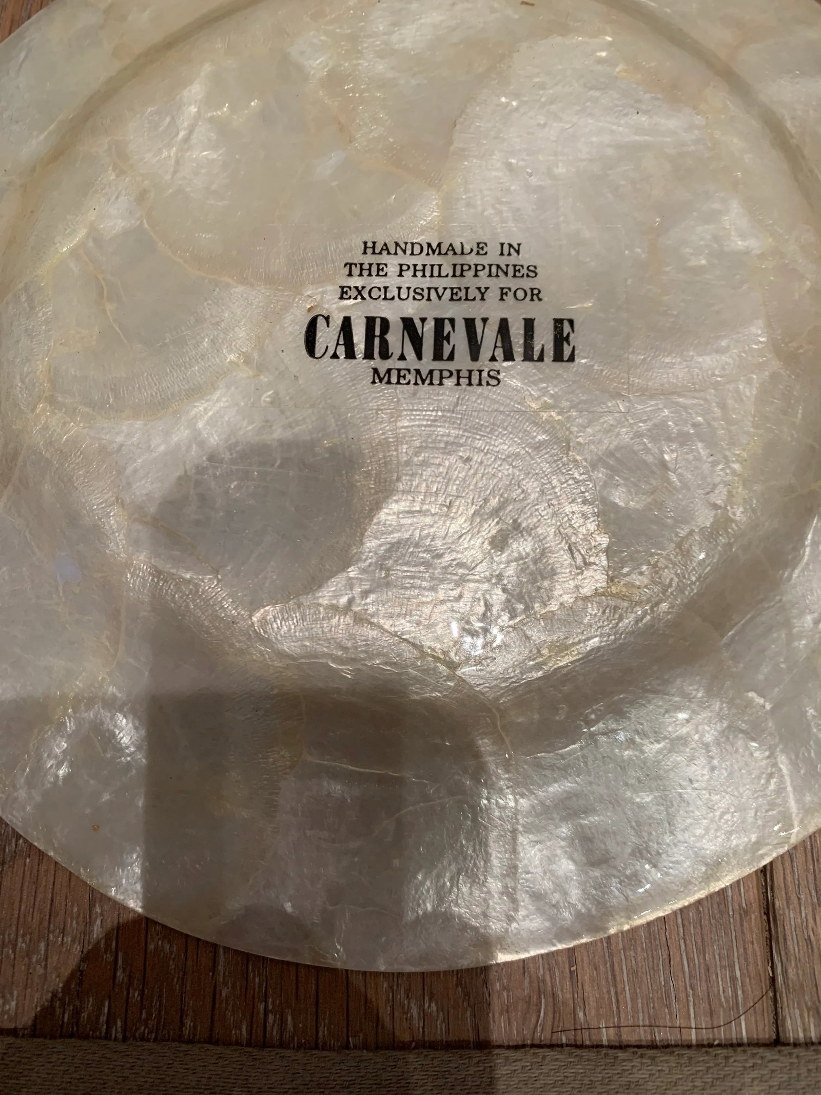 Vintage Capiz Shell Dishes - Set of 8 - 5