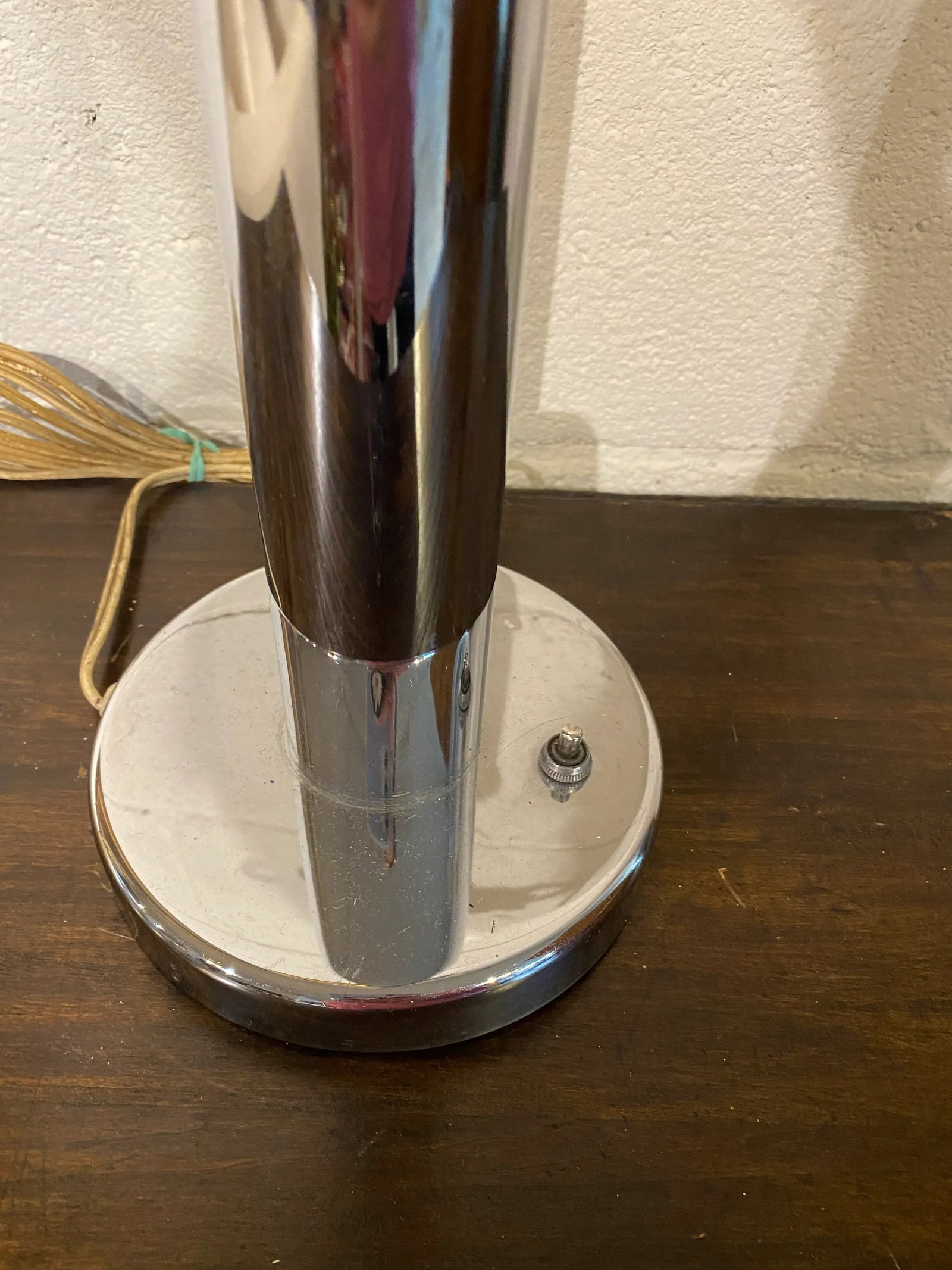 Sonneman Mid-Century Modern Chrome Column Lamp - 2