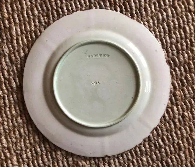 Antique English Wedgewood Majolica Plate - 6