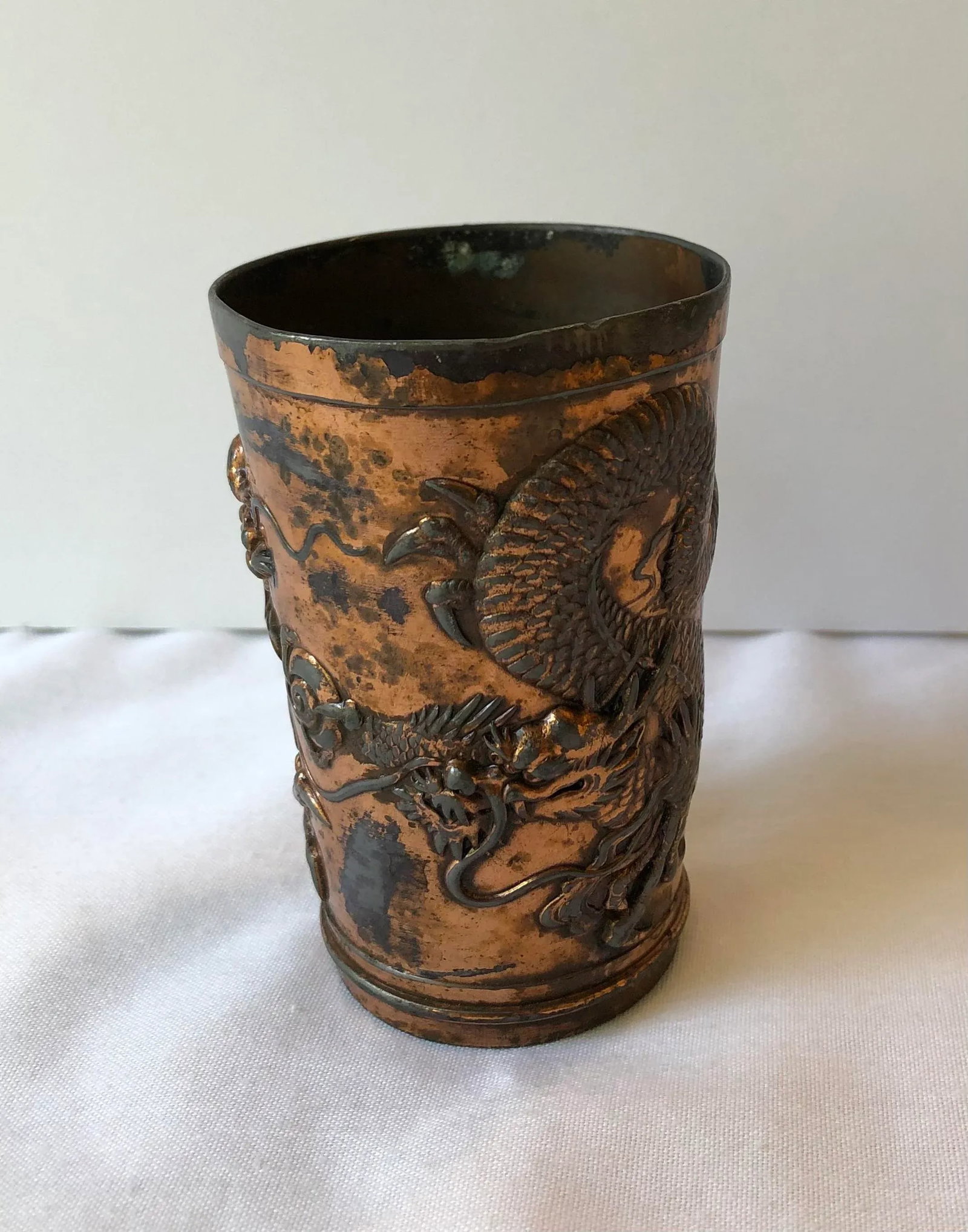 Vintage Japanese Dragon Cup - 2