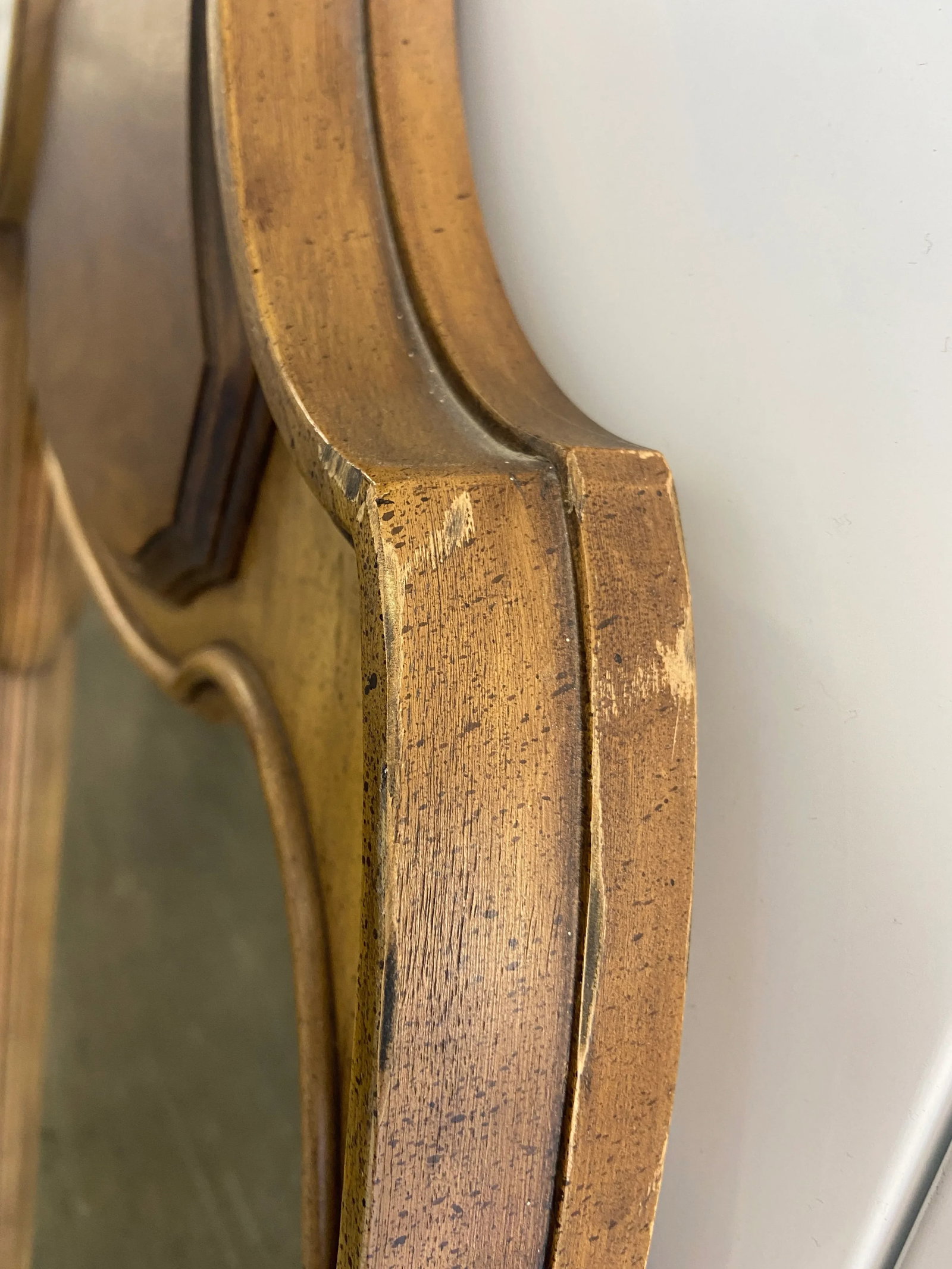 1970s Thomasville Stroupe Regency Wall Dresser Mirror - 6