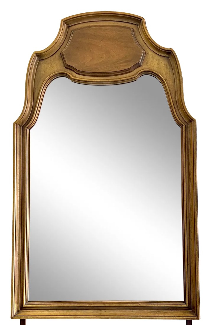1970s Thomasville Stroupe Regency Wall Dresser Mirror - 9