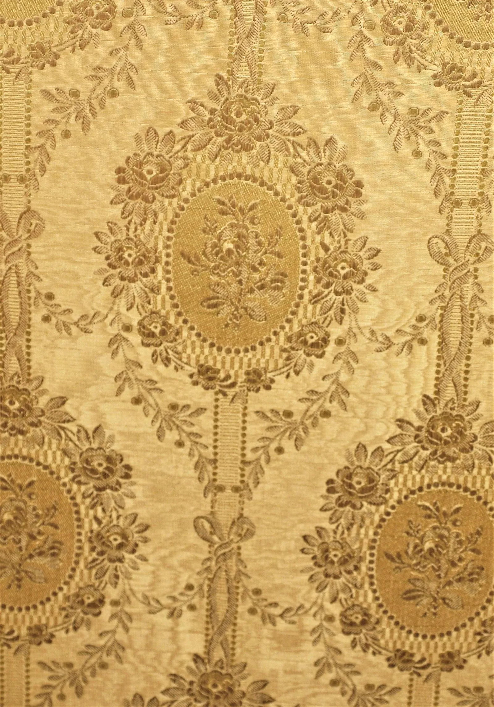 Antique French Three Panel Upholstered Two-Sided Screen - 6