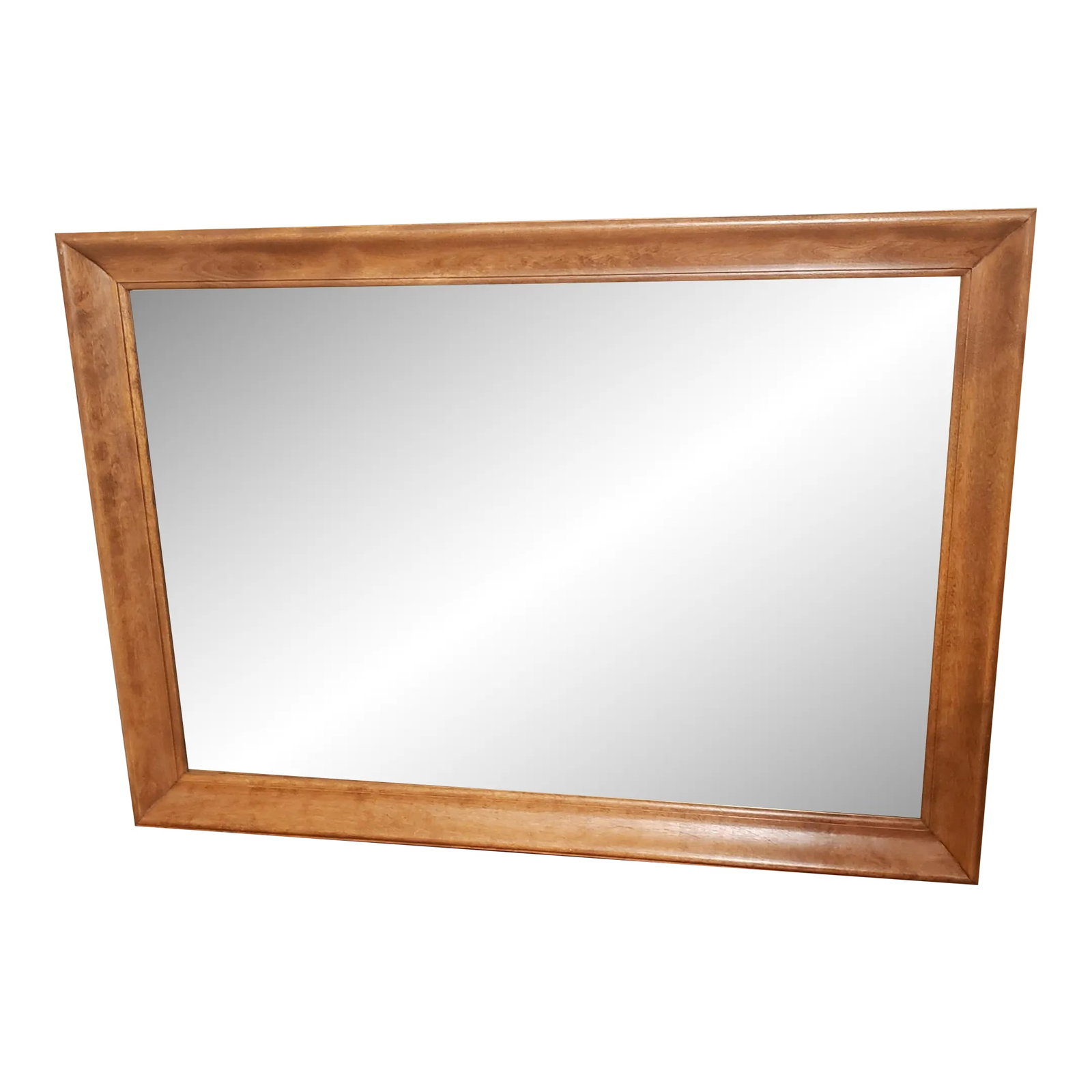 Vintage Ethan Allen Heirloom Nutmeg Maple Colonial Style Wall Mirror (1 of 7)