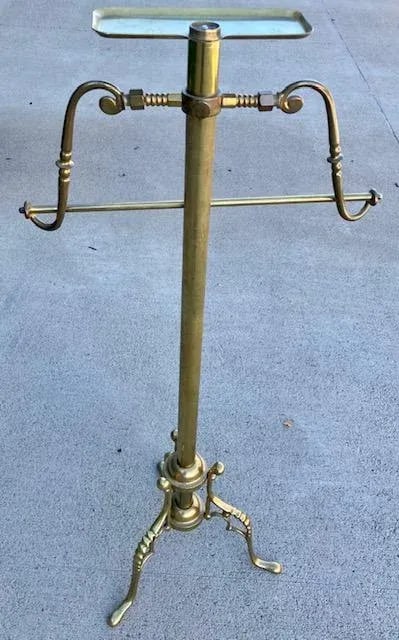 Early 20th Century Turn of the Century Gentleman's Brass Valet - 11