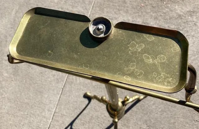 Early 20th Century Turn of the Century Gentleman's Brass Valet - 12