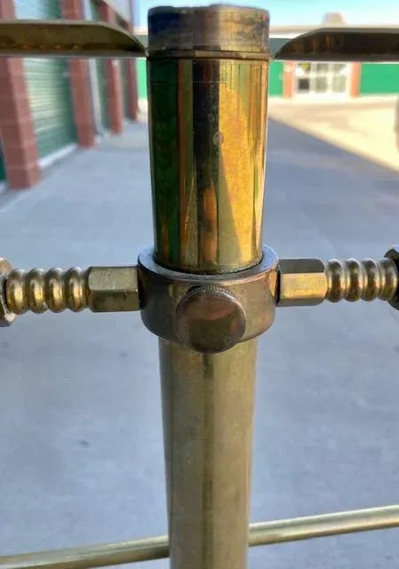 Early 20th Century Turn of the Century Gentleman's Brass Valet - 2