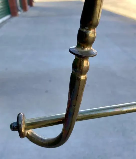 Early 20th Century Turn of the Century Gentleman's Brass Valet - 4
